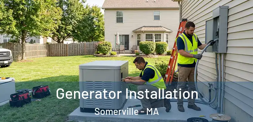 Generator Installation Somerville - MA