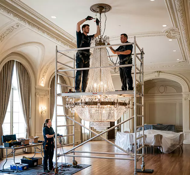 Professional Chandelier Installation: Your Local Fixture Team in Somerville, MA